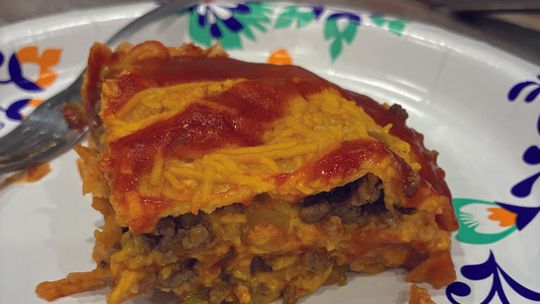 Beef Enchilada Bake