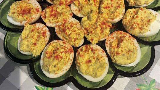 Deviled Eggs & Macaroni Salad