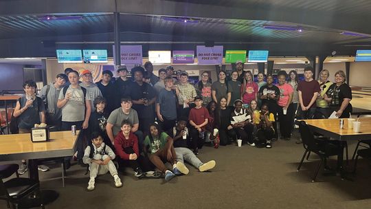 Hampton School District Celebrates Student Achievement with Bowling Trip