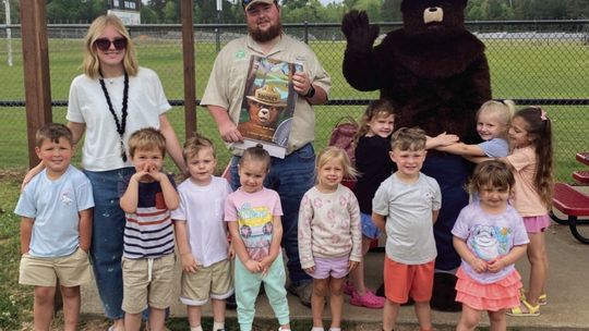 Meeting Smokey Bear!