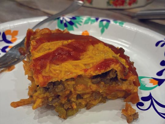Beef Enchilada Bake