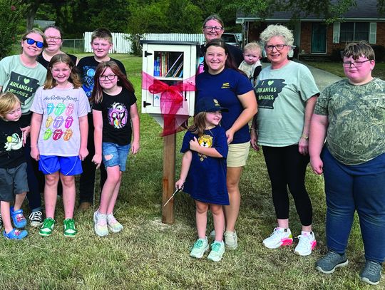 Calhoun County’s First Little Free Library