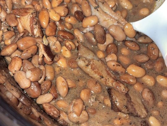Crockpot Fresh Pintos