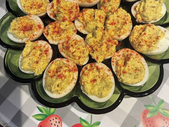 Deviled Eggs & Macaroni Salad