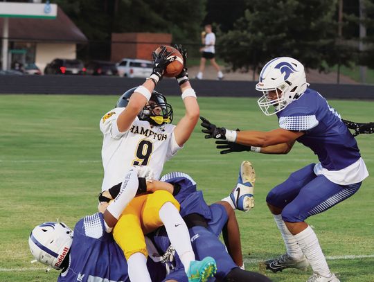First Football Game vs Parkers Chapel