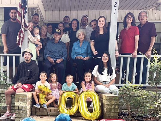 HP Rowen celebrated his 100th birthday