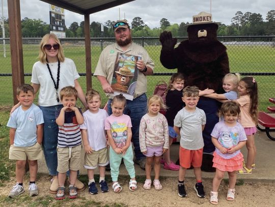 Meeting Smokey Bear!