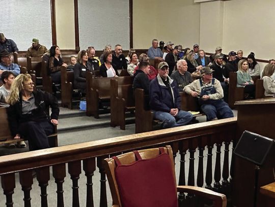 Public Discusses Taxes, Rodeo Arena at Town Hall