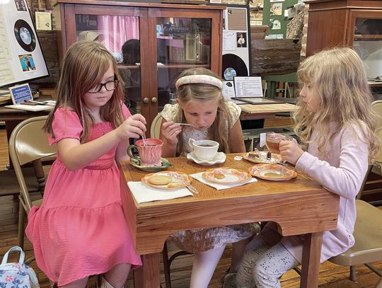 Tea Party and Tea Cakes at the Calhoun county Museum