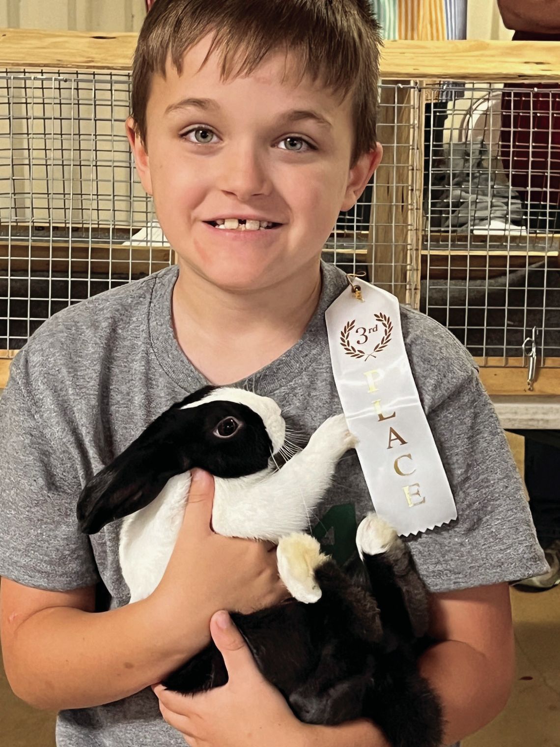 Calhoun County 4-H Member Wins at Back To School Bunny Bash