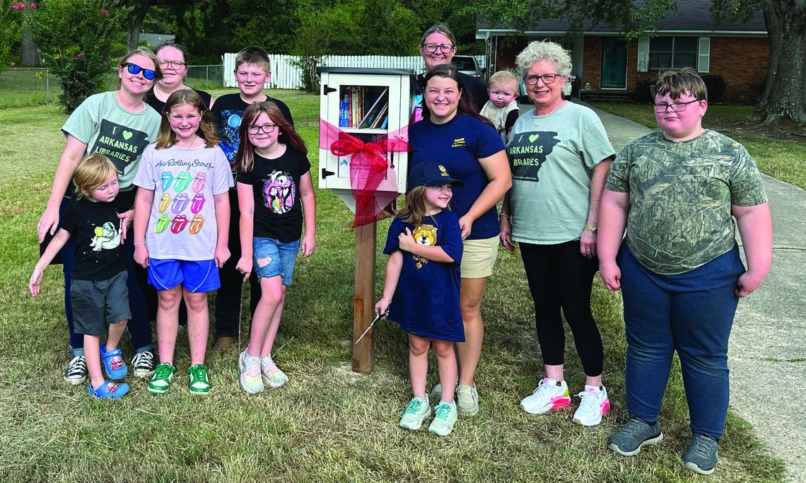 Calhoun County’s First Little Free Library