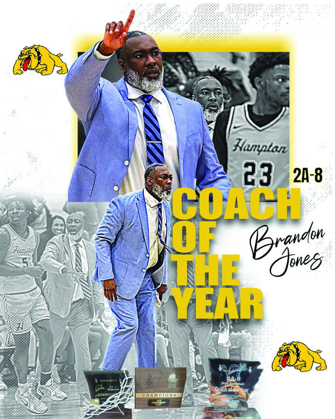 Coach Brandon Jones Named 2026 2A-8 Coach of the Year