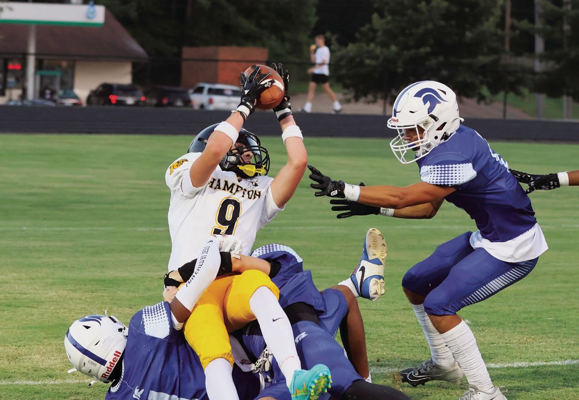First Football Game vs Parkers Chapel