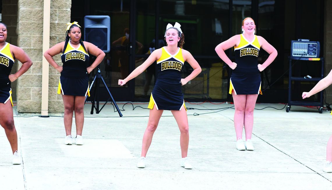 Hampton Bulldog Pep Rally