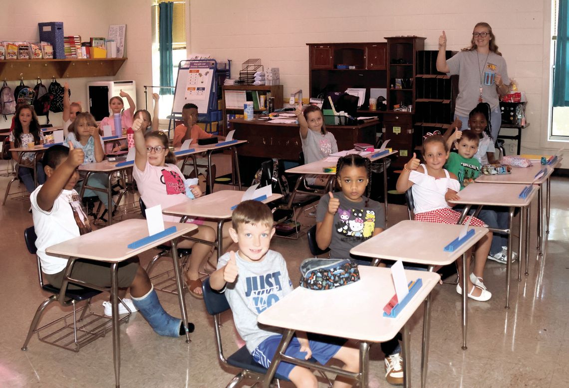 Hampton's First Day of School 2025-26