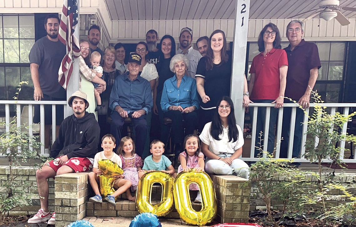 HP Rowen celebrated his 100th birthday