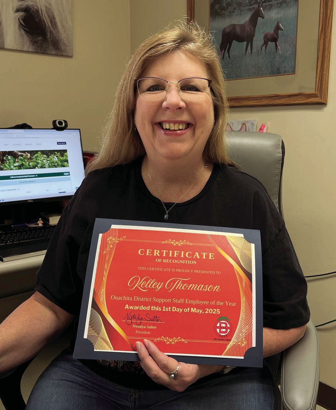 Mrs. Kelly Thomason, UADA Calhoun