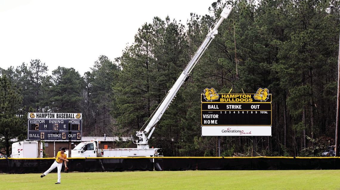 New Baseball/Softball Season Starts with New Scoreboard