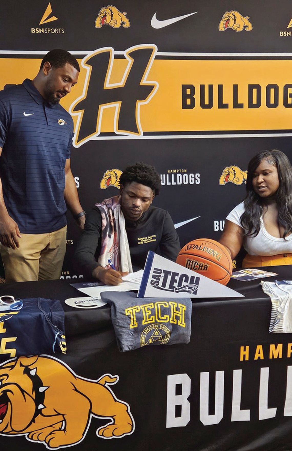 Signing with SAU Tech